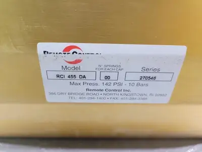 USED REMOTE CONTROL RCI 455 DA