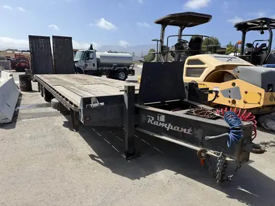 Used 2017 RAMPANT PTD 20 Deckover Trailers California US | Ben Kaplan Equipment #1489728
