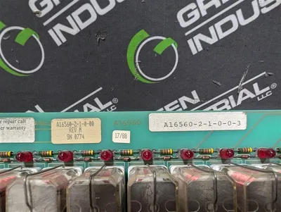 EMC Controls A16560-2-1-0-0-3 Relay Interface Board Rev. M Used