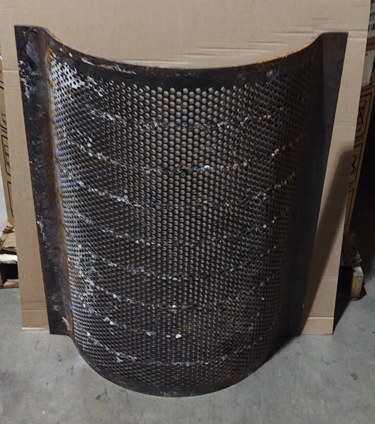 🔥3/8" Hole Granulator Metal Grinder Screen 36"x28"x10"