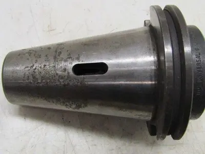 TSD Universal 469618 Cat 50 CV V-Flange to No.2 Morse Taper MT2 with Coolant