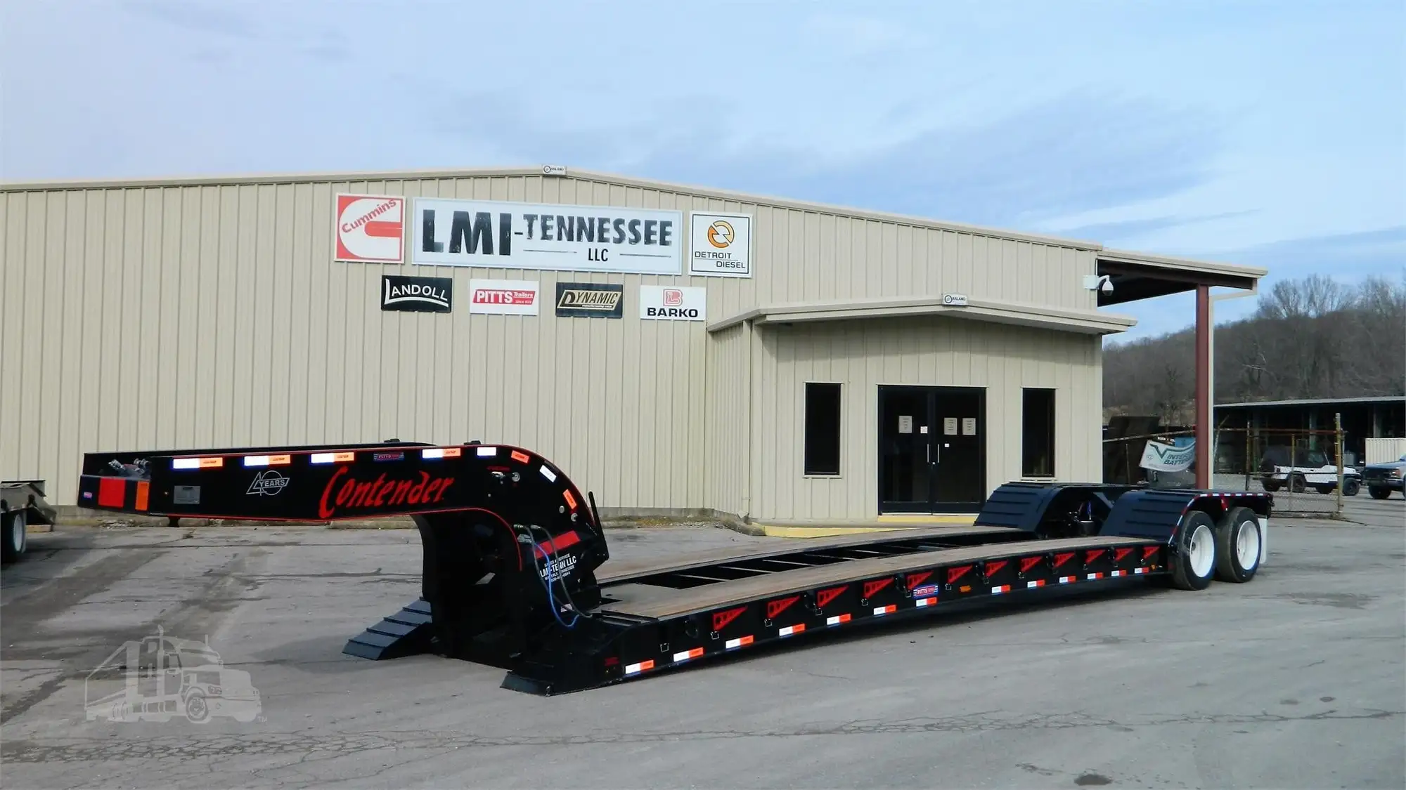 New | in-Stock 2027 PITTS LB35-22DC Lowboy Trailers Tennessee US | LMI Tennessee LLC #1505029