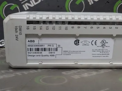 ABB 3BSE008508R1 DI810 16 Channel Digital Input Module PR:G Used