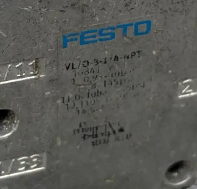 Used Festo VL/0 3-1/4 NPT Solenoid Valves California US | Davliegogo LLC #1708399