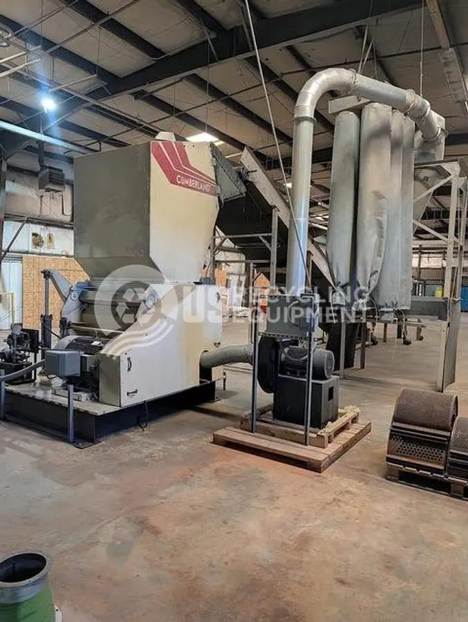 Used 2017 CUMBERLAND X1400 GRANULATOR SYSTEM Granulators North Carolina US | US Recycling Equipment #1566548