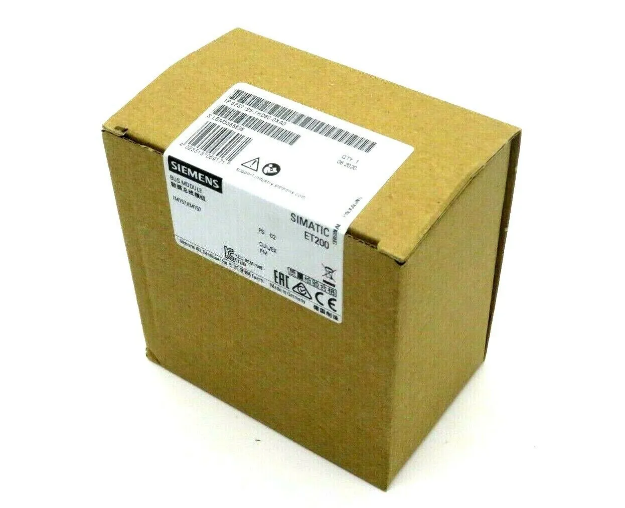 NEW SEALED SIEMENS 6ES7195-7HD80-0XA0 BUS MODULE 6ES71957HD800XA0