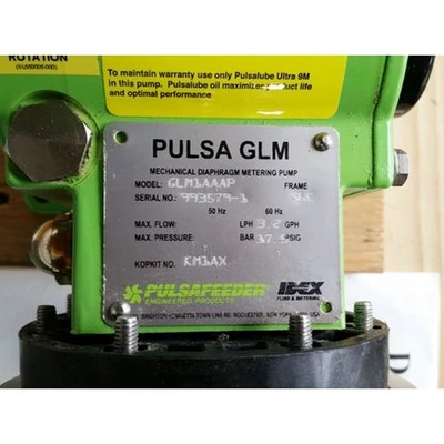 Pulsafeeder GLM1AAAP Mechanical Diaphragm Metering Pump