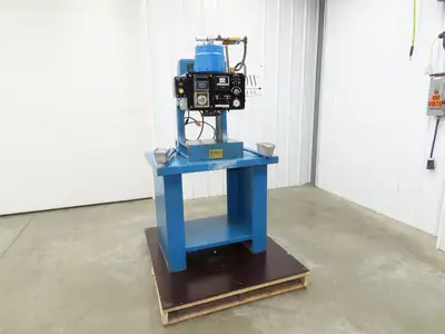 Acromark 630 Pneumatic Air Punch Press 3.5" Stroke 8" Throat 16x10"