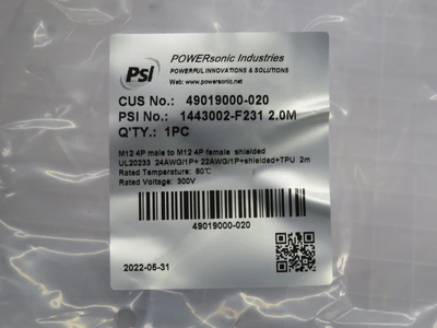 New | in-Stock POWERSONIC _UNKNOWN_ Cable & Wire Texas US | OCO Industrial #1602639