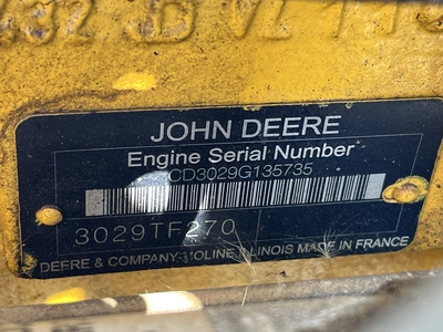 Power System Diesel Engine 35 KW 208 V 3ph 1800 RPM 1240 HRS 05N