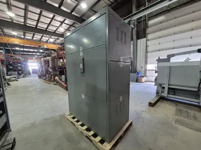 Double Fused Interrupter Switch 5 kV, 4160 Volts & Conduit Cabinet