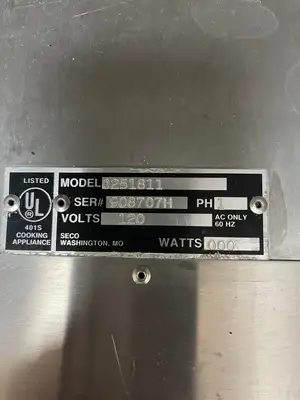 Used Seco Select Used Seco 34 Tray Mobile Full Size Heated Humidified Dough Proofer Cabinet - 120V Proofers (Bakery) Illinois US | Falcon Restaurant Supply #1375840