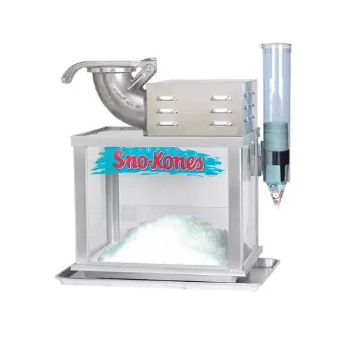 Gold Medal 1003S Sno-Konette Ice Shaver Snow Cone Machine w/ 500 lb/hr Capacity, 120v