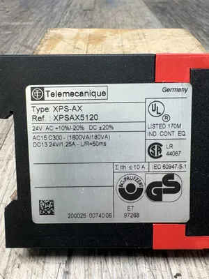 TELEMECANIQUE XPSAX5120 Electrical/PLC/Automation | ESS Industrial Equipment Sales (8)