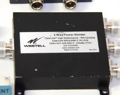 USED Westell Cellular Specialties Microlab CS04-047-429 CSI-S2BSC CS04-046-429  D3-69FN