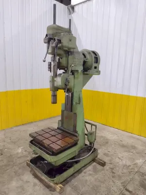28" CINCINNATI BICKFORD MODEL #3L GEARED HEAD SINGLE SPINDLE  DRILL: STOCK #22815