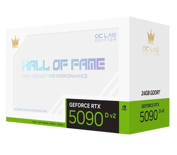 New | in-Stock GALAXY GeForce RTX 5090 D HOF OC LAB PLUS X Full 4K Gaming Graphics Card Graphics/Video Cards Georgia US | Ari Group 1 #1553192