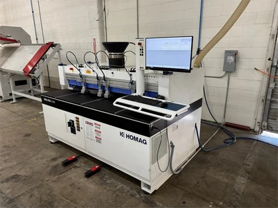 Used 2023 HOMAG "DRILLTEQ D-200" Flexible Drilling and Inserting Machines Texas US | MachineryMax #1488401