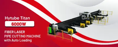 2026 Bescutter Hytube Titan TUBE CUTTER 6000W 20" Dia 4 Chuck Fiber Laser Pipe Cutting Machine