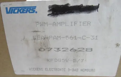 NEW VICKERS EEA-PAM-561-C-31 AMPLIFIER CARD EEAPAM561C31