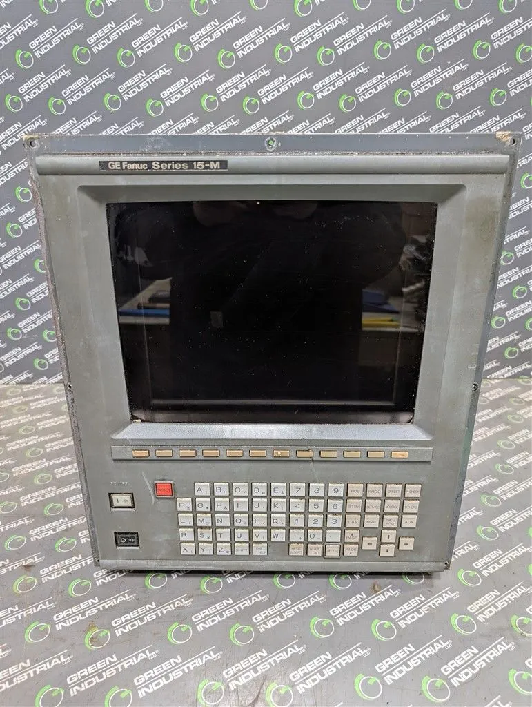 FANUC A02B-0163-C321 MDI/CRT Unit Operator Interface Assembly Series 15-M Used
