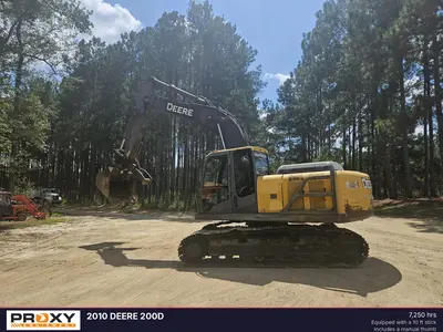 Used 2010 DEERE 200D Excavators Georgia US | Proxy Equipment #1377766