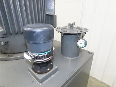 Parker Hydraulic Power Unit 44GPM 200Gal Tank Dual Variable Pump 40Hp 230/460V