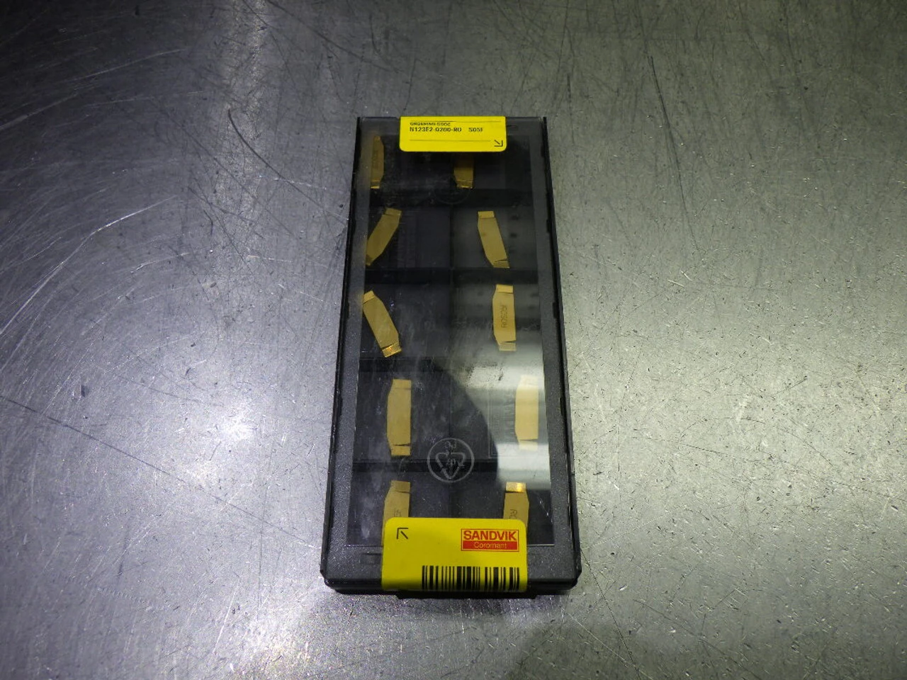 Sandvik Carbide Profiling Inserts QTY10 N123E2-0200-R0 S05F (LOC3475)