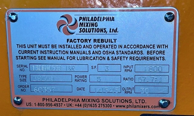 Used Philadelphia Mixer _UNKNOWN_ Dough Mixers Minnesota US | Peak Machinery, Inc. #285094