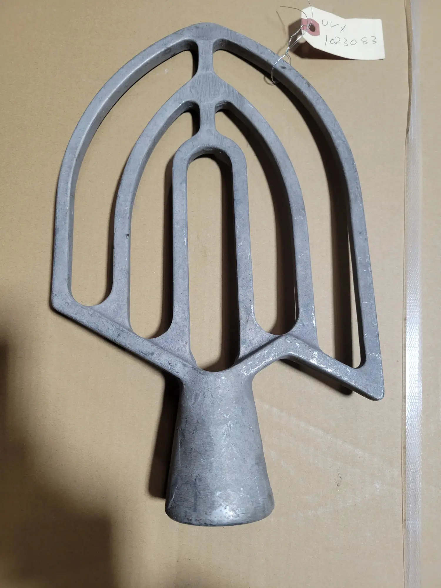 Used Old Style Beater  Attachment for Univex 30 Quart