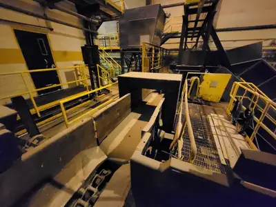 8ft. Infeed Log Conveyor