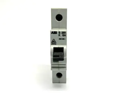 S281 K6A | ABB  Circuit Breaker 1-Pole 6A 240/415V - Used