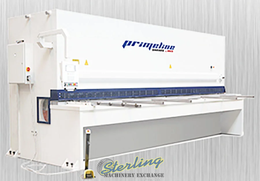 New | in-Stock PRIMELINE BY COMEQ VR10H250 Power Squaring Shears (Inch) California US | Sterling Machinery Exchange #1467235