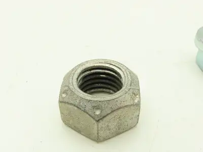 7/8"-9 Grade 8 Hex Head Cap Screw 4" Flange Head Bolt & Nut Alloy  Lot of 8