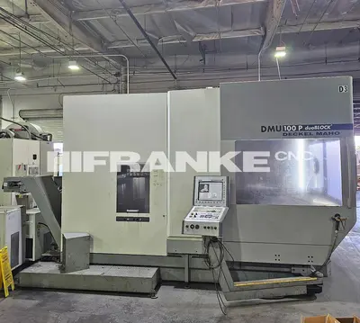 Used 2006 DMG MORI DECKEL MAHO DMU100P DUOBLOCK Vertical Machining Centers (5-Axis or More) | FRANKE CNC, LLC #1382684