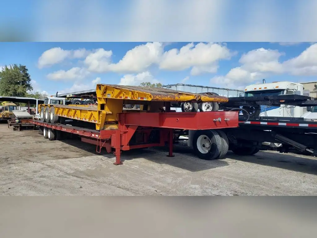 Used BIRMINGHAM LOWBOY TRAILER 60 Lowboy Trailers Florida US | USA Transequipment #1542579
