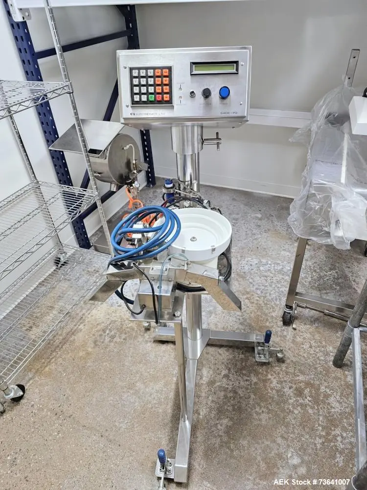 Used Ci Electronics SADE-P2 Pharmaceutical Pill Sorter with Optical Detector