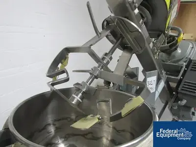 USED Lee Industries 25 Gal Lee Industries Double Motion Kettle, S/S, 90#