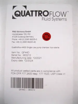 NEW Quattroflow QF44D