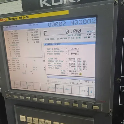 2003 KURAKI KBT-13E.A Boring Mill-Horiz Table Type CNC | Asset Exchange Corporation (14)