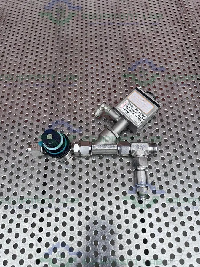 USED GEMU 540/15/D59405-1 PNEUMATIC VALVE ACTUATOR W/ NORGREN R05-200-RNEA REGULATOR