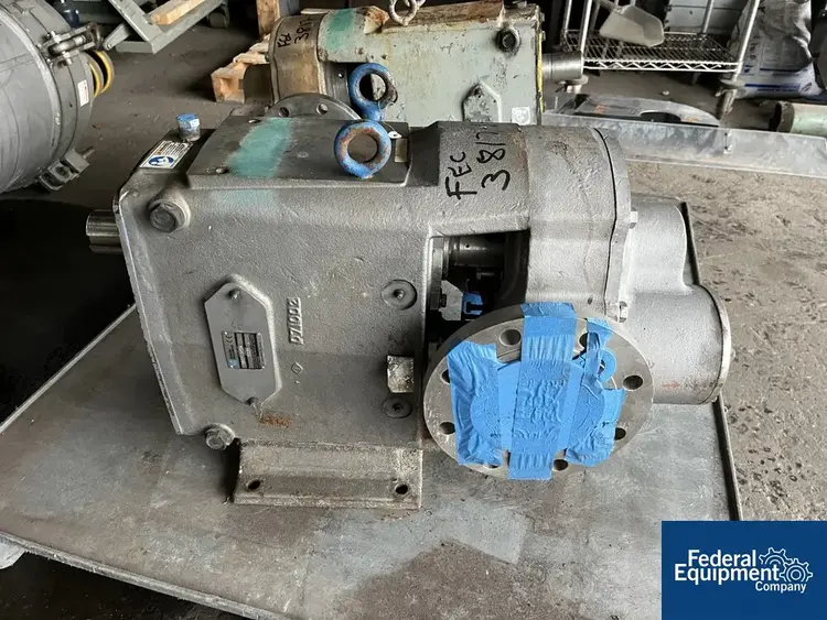 Used Waukesha 4" Waukesha Rotary Lobe Pump Head, S/S, Model 5070 Pumps Ohio US | Federal Equipment Company 6 #126798