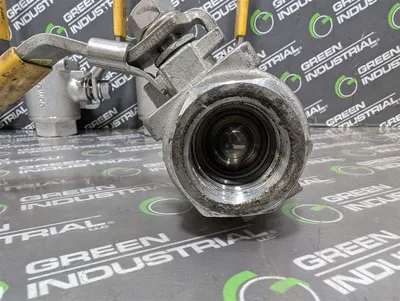 Lot of 5 Virginia CF8M Stainless Steel 1" Ball Valves 1000 WOG Used