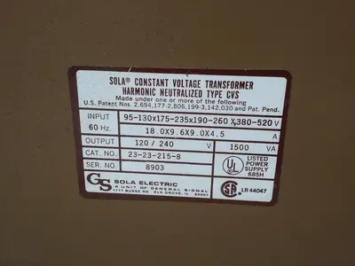 USED SOLA 23-23-215-8