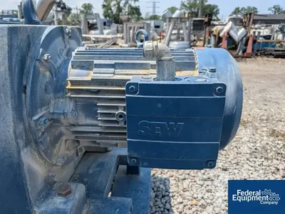 USED Dynamic safe 100 Cu ft Carbon Steel Ribbon Blender