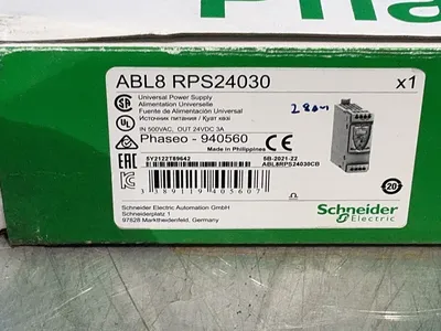 New | in-Stock SCHNEIDER ELECTRIC ABL8 RPS24030 DIN Rail Power Supplies Ohio US | HGR 24 #1263334
