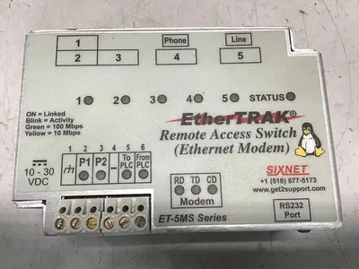 USED SIXNET ET-5MS ETHERTRAK