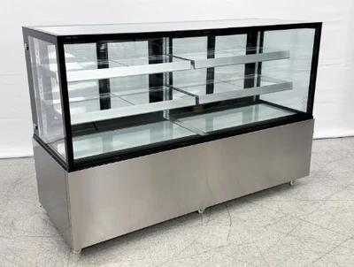 171-0039 72” Square Self Contained Full Service Bakery Display Cooler