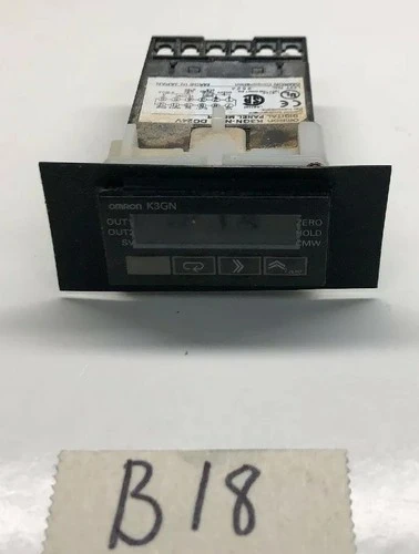 Used Omron K3GN-NDC Meters - Misc | J&J Industrial Supply #526337