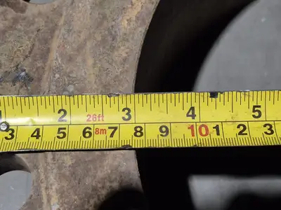 10" Weld Neck Flange, 12 Bolts